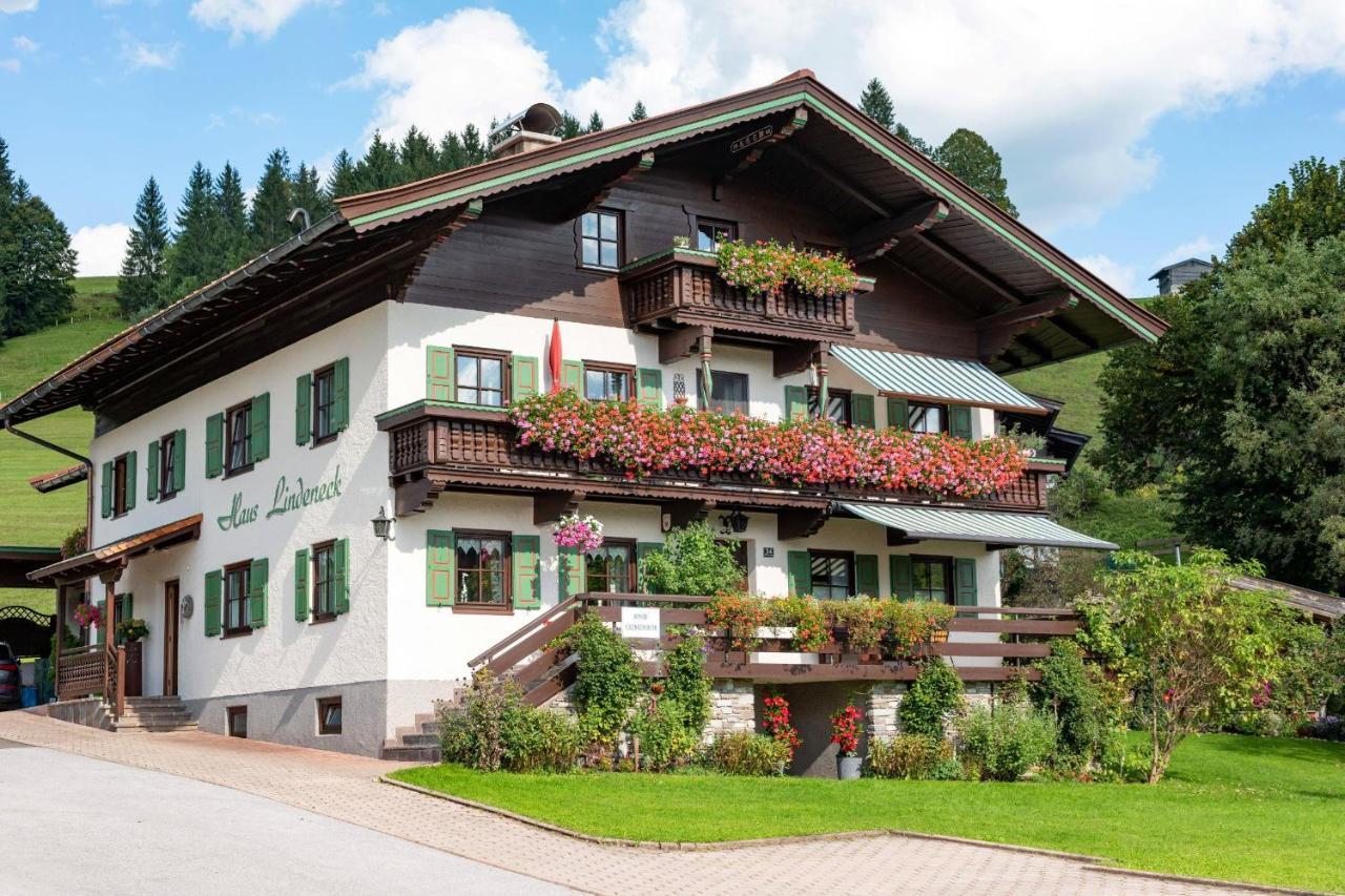 Haus Lindeneck - Erika Schwentner Lägenhet Kössen Exteriör bild